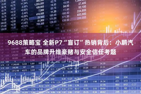 9688策略宝 全新P7“盲订”热销背后：小鹏汽车的品牌升维豪赌与安全信任考题
