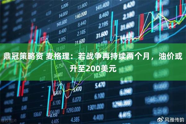 鼎冠策略资 麦格理：若战争再持续两个月，油价或升至200美元