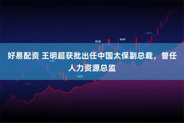 好易配资 王明超获批出任中国太保副总裁，曾任人力资源总监