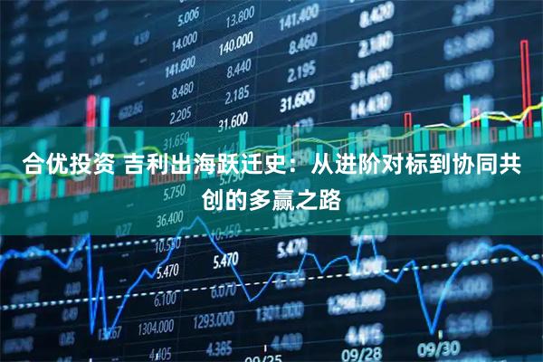 合优投资 吉利出海跃迁史：从进阶对标到协同共创的多赢之路